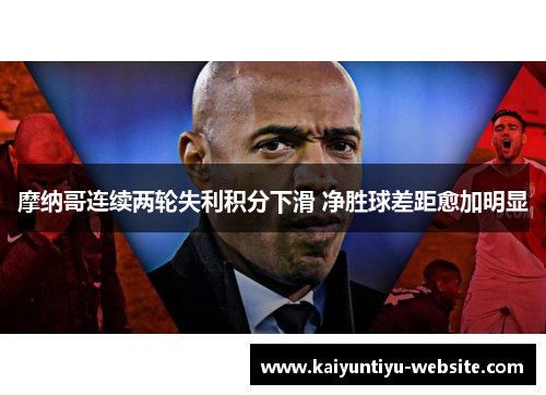 摩纳哥连续两轮失利积分下滑 净胜球差距愈加明显